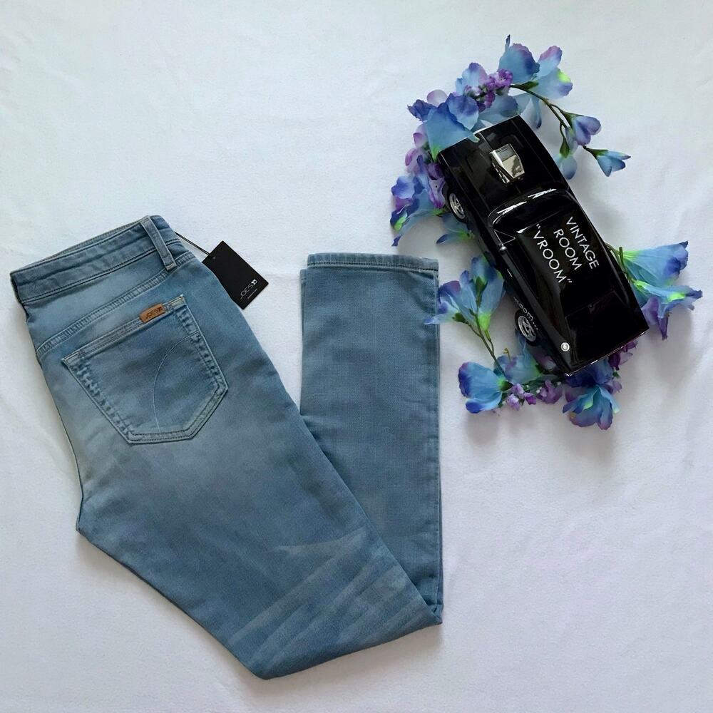 Joe’s Jeans NWT Leomie Boyfriend Slim Distressed Jeans Women 27